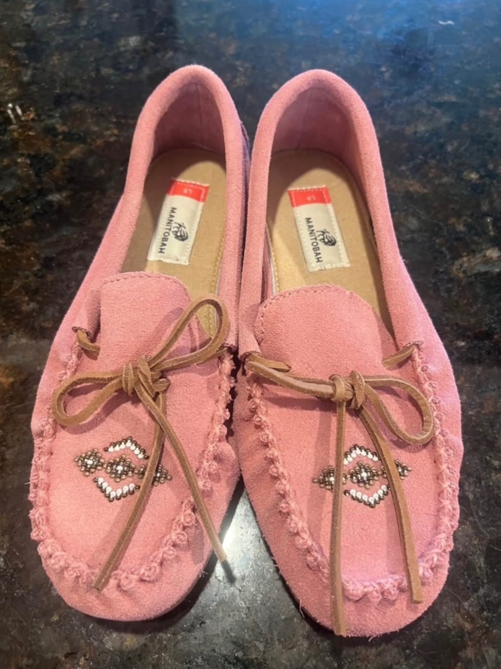 Manitobah tolani moccasin women’s size 9 rose